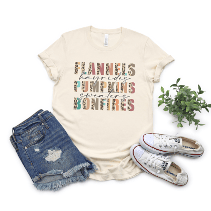 flannels hayrides pumpkins sweaters bonfires natural shirt