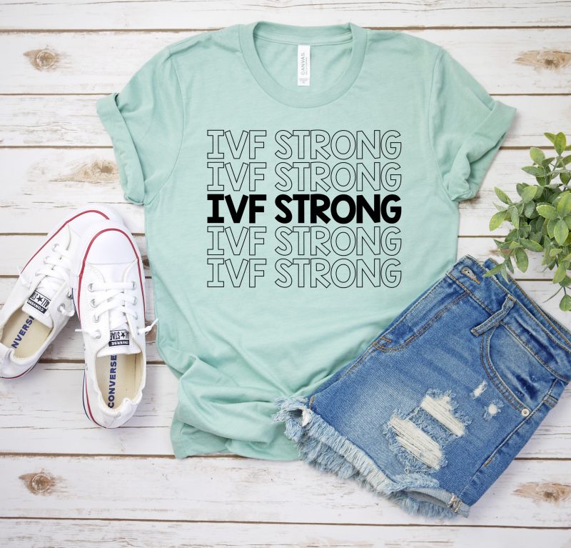 IVF Strong Dusty Blue Shirt