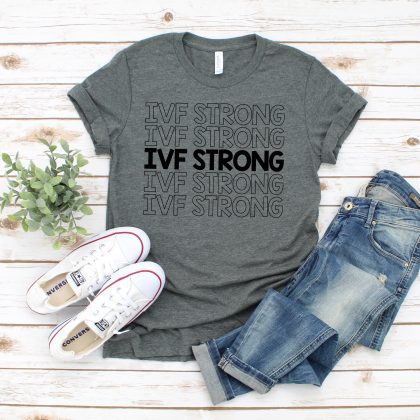 IVF Strong Heather Gray Shirt