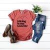 hiking is my favorite heather clay shirt