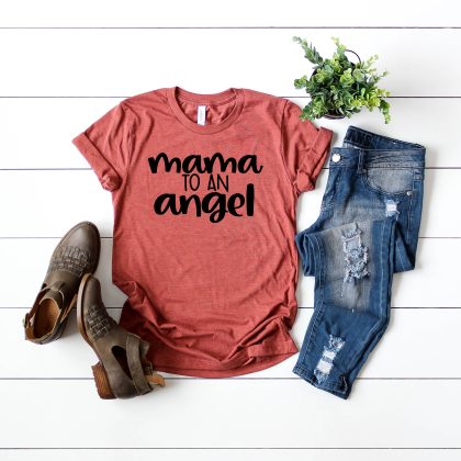 mama to an angel heather clay shirt