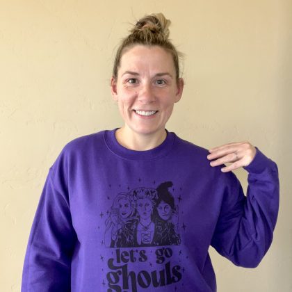 lets go ghouls sanderson sisters sweatshirt