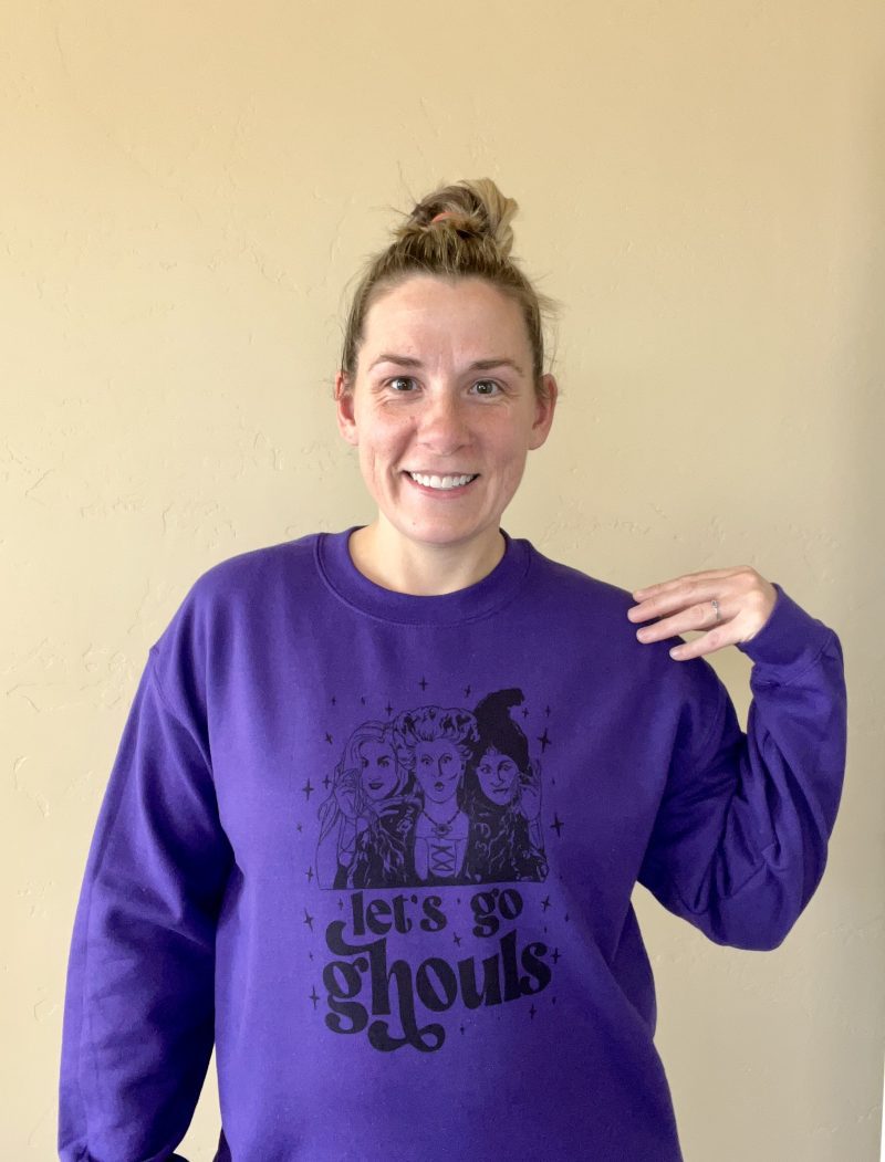 lets go ghouls sanderson sisters sweatshirt