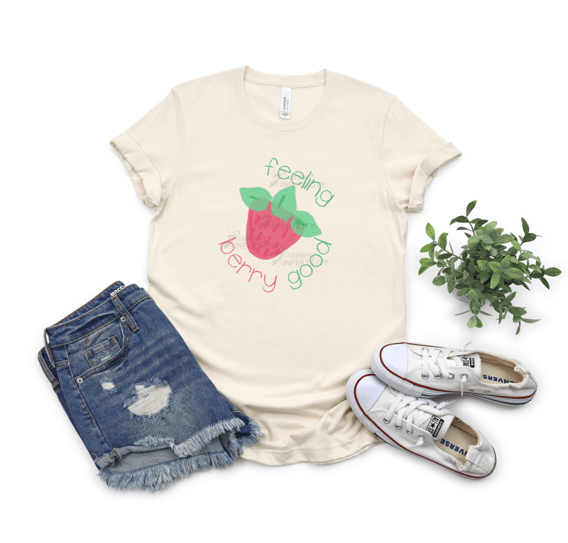 Feeling Berry Good Strawberry Shirt