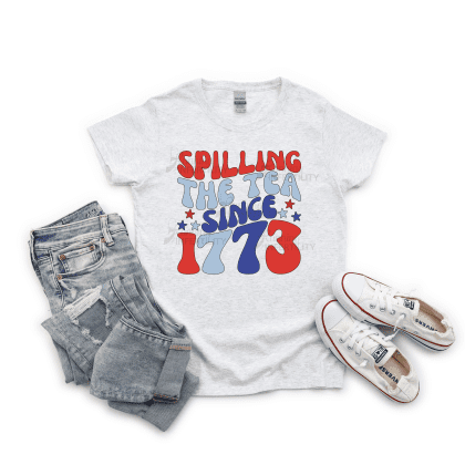 spilling the tea since 1773 american united states shirt for the 4th of july